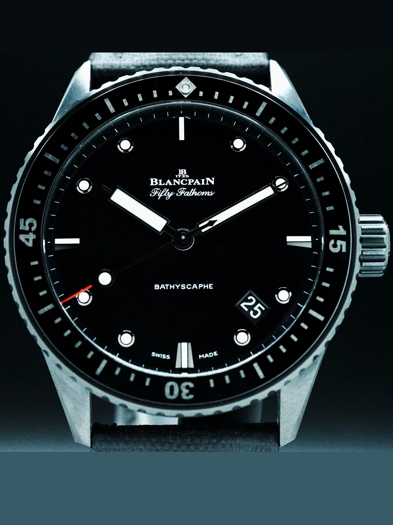 Blancpain Fifty Fathoms Bathyscaphe Ceramic and Liquid Metal 5000 0130 B52A