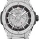 Hublot 456.NX.0170.NX.3704 Big Bang Integrated Time Only Titanium Pavé 40mm image 0 thumbnail