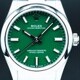 Rolex 277200 Oyster Perpetual Green Dial image 0 thumbnail