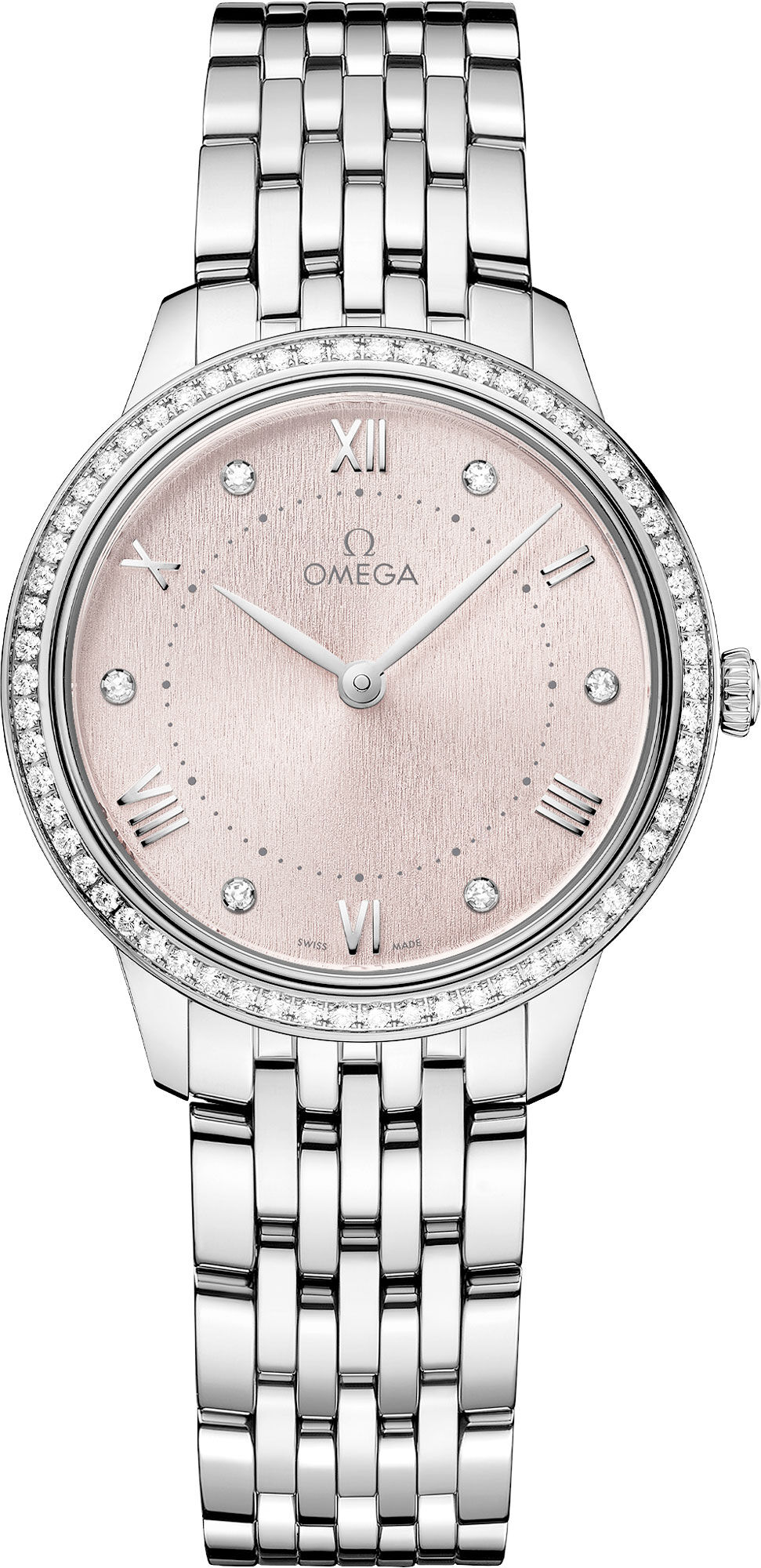 Omega 434.15.30.60.52.001 De Ville Prestige 30mm Steel on Steel