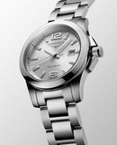 Longines L3.376.4.76.6 Silver Dial Conquest 29.50mm image 5 thumbnail