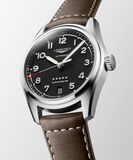 Longines L3.410.4.53.0 Pioneer Spirit Black Dial on Strap 37mm image 6 thumbnail