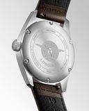 Longines L3.410.4.53.0 Pioneer Spirit Black Dial on Strap 37mm image 4 thumbnail