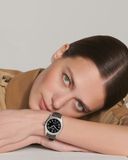 Longines L3.410.4.53.0 Pioneer Spirit Black Dial on Strap 37mm image 3 thumbnail