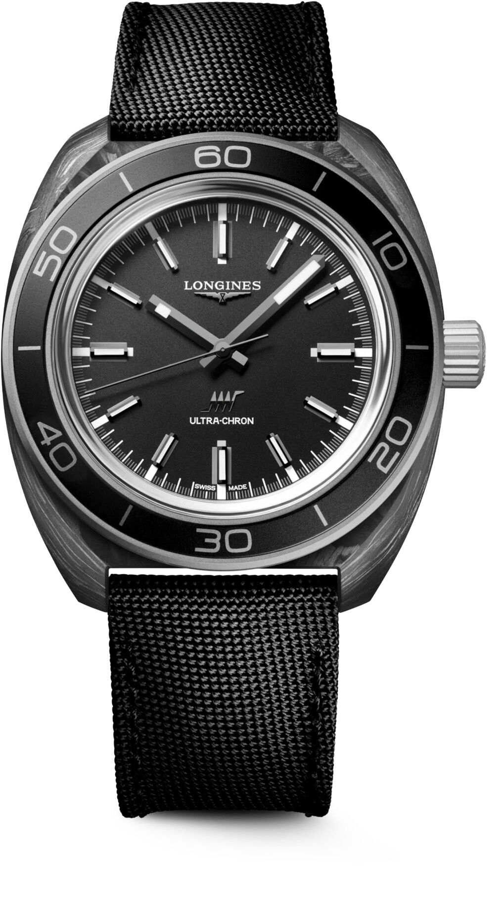 Longines L2.839.4.52.2 Ultra-Chron Carbon