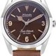 Nivada Grenchen 32031A14 Super Antarctic 3.6.9 Tropical Brown Leather White Stitching image 0 thumbnail