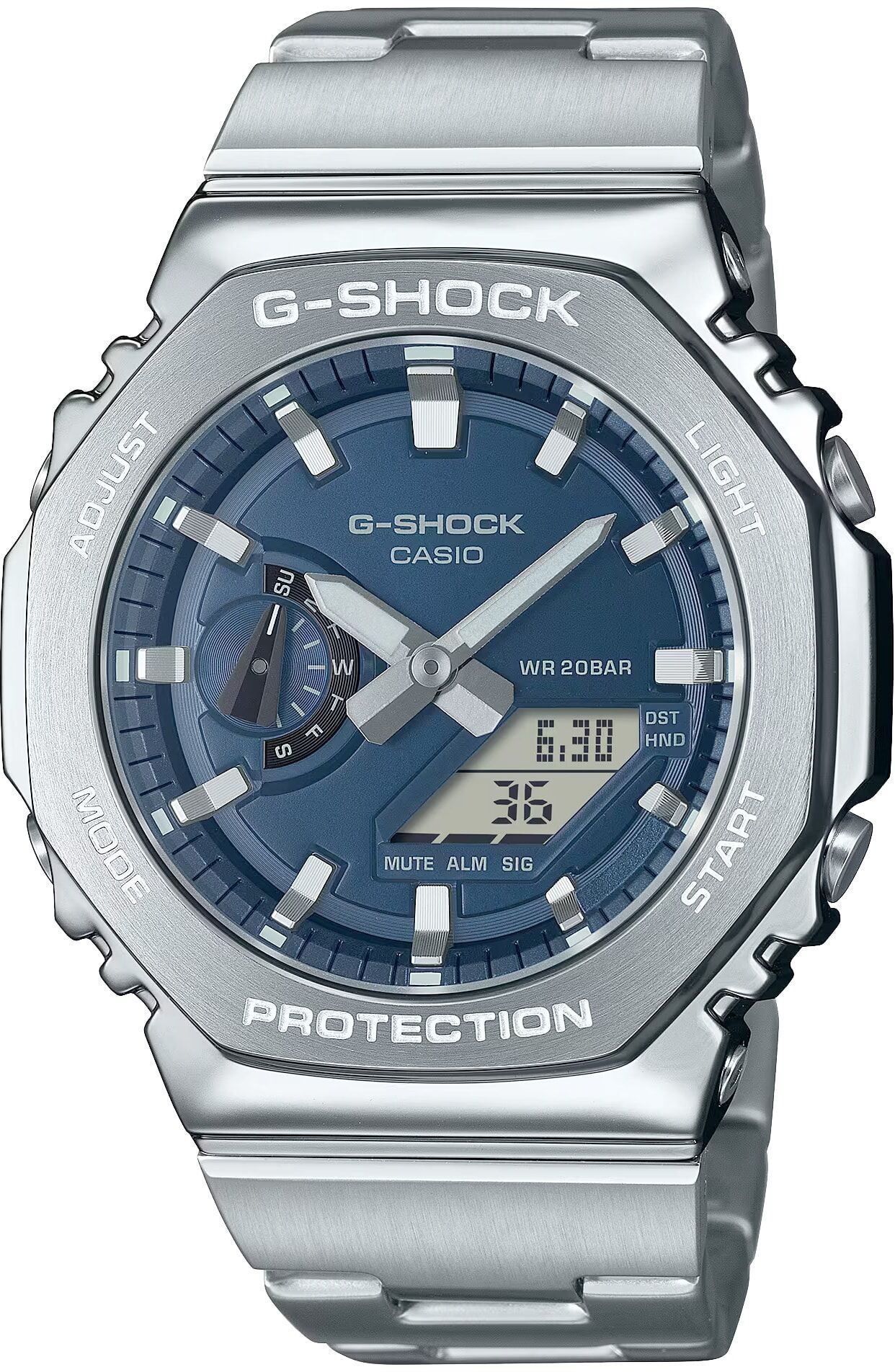 Casio G-Shock GM2110D-2B 2100 Series Dark Blue