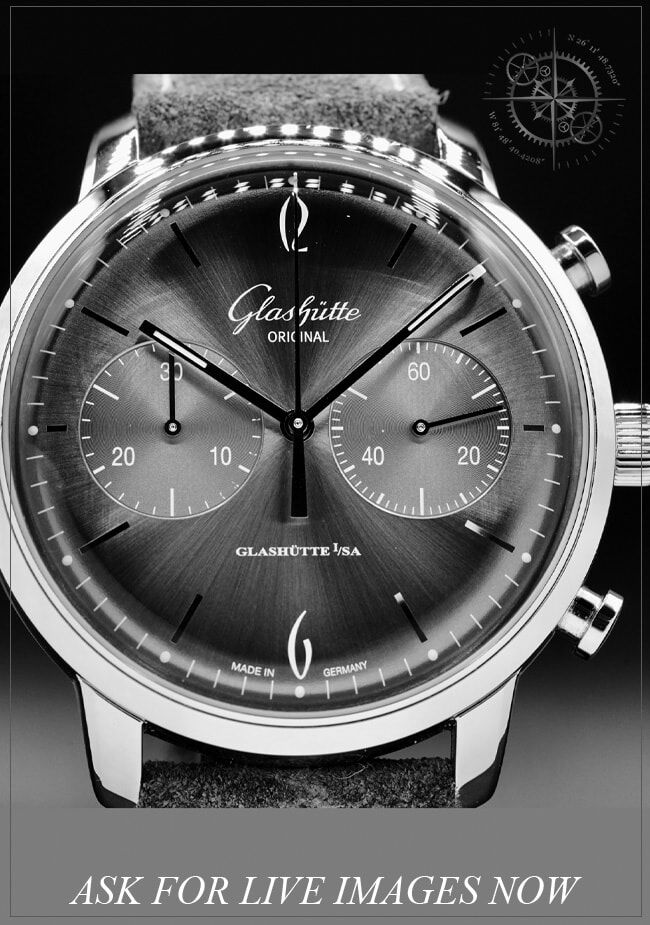 Glashütte Original 1-39-34-04-22-04 Sixties Chronograph Glacier Blue