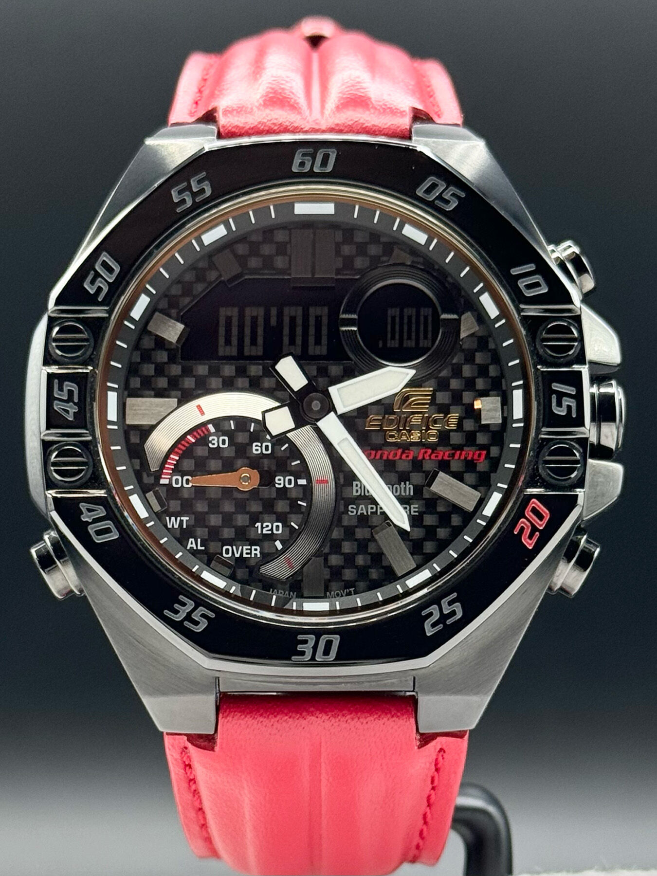Casio ECB10HR-1A Edifice Limited Edition Honda Racing 20th Anniversary Red