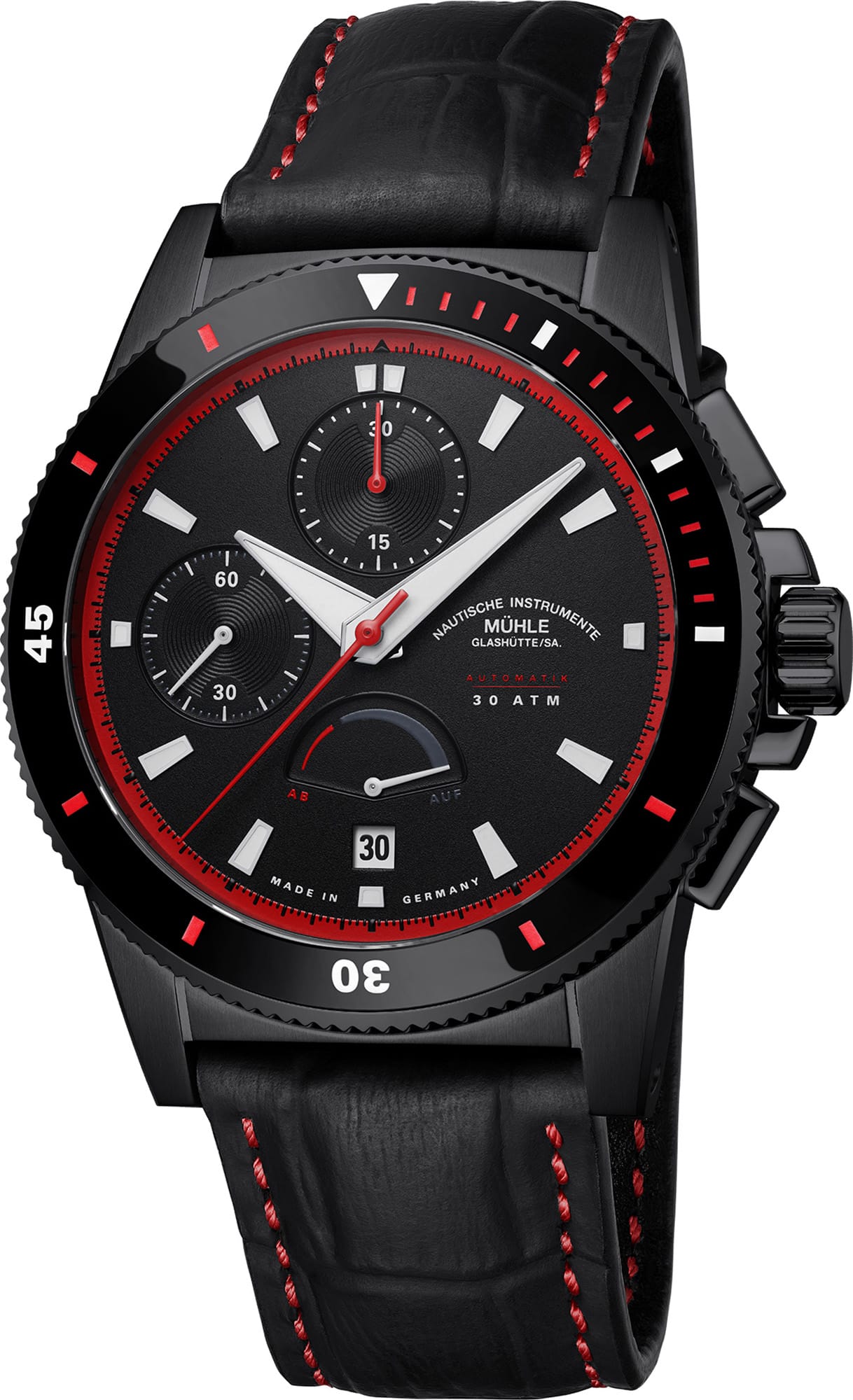 Mühle Glashütte M1-52-33-2025-LB Sportivo Power Chronograph First Edition