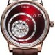 Trilobe LM07RS Les Matinaux Secret RD Red Dial 40.5mm on Alligator Strap image 0 thumbnail