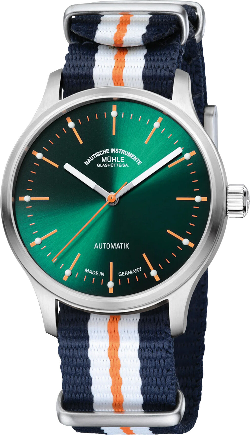 Mühle Glashütte M1-40-76-NB-I Panova Green On Nato Strap