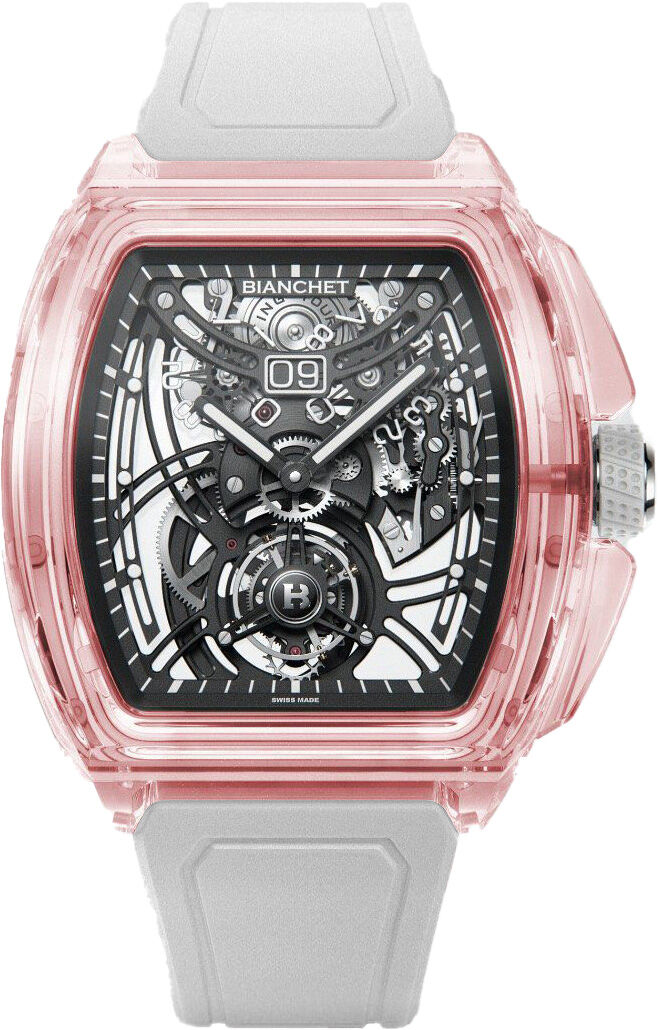 Bianchet SPWFTGD4 Flying Tourbillon Sapphire Pink Grande Date