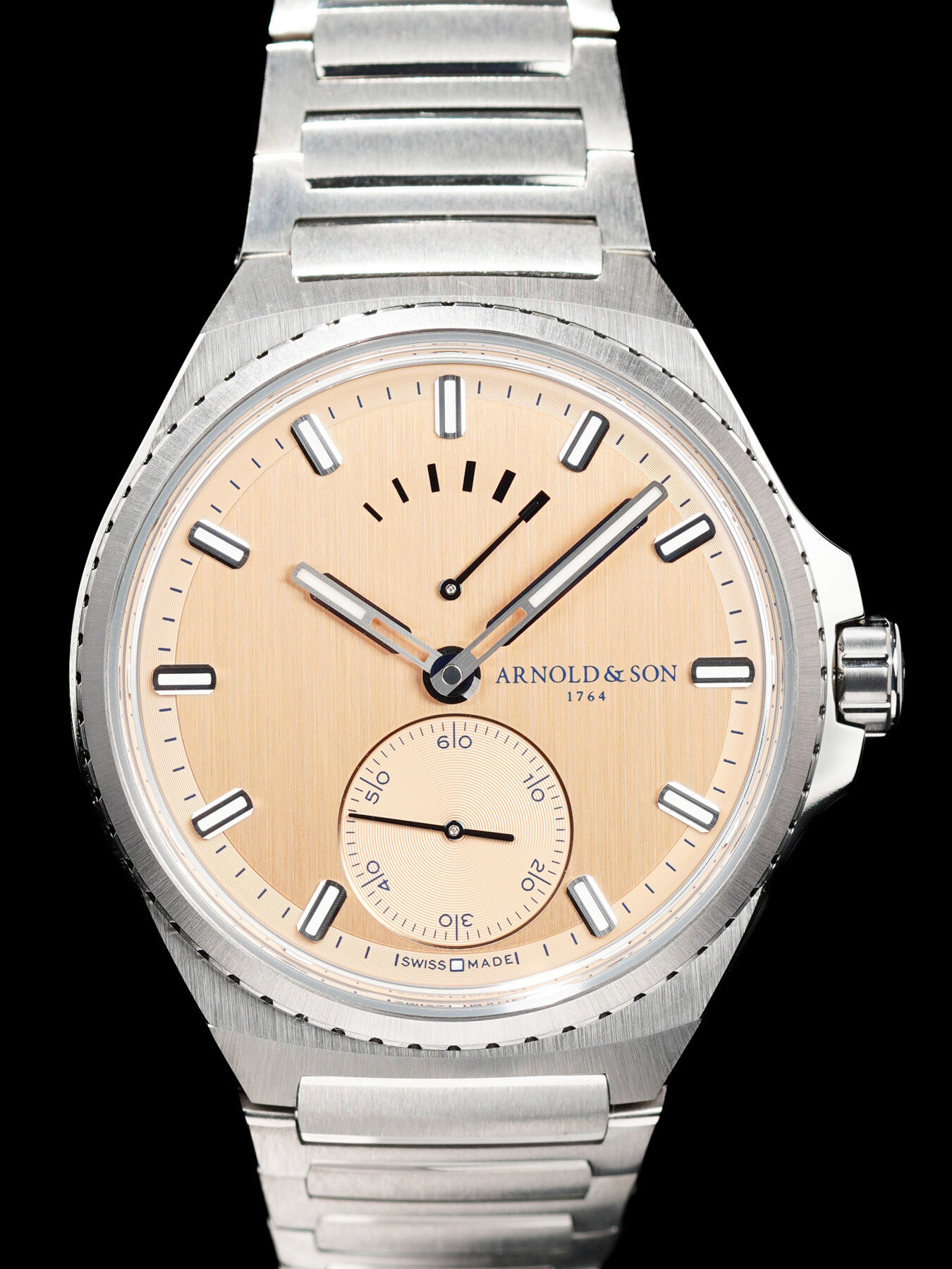 Arnold and Son 1LTAT.J01A Longitude Titanium Kingsand Gold 42.5mm