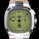 Glashütte Original 1-37-02-09-02-62 Seventies Chronograph Panorama Date Fab Green on Leather Strap image 0 thumbnail