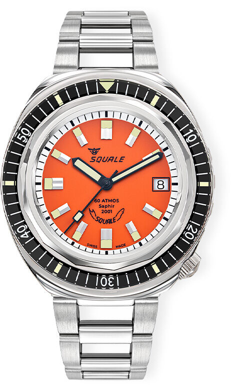 Squale 2001BKOR.AC Reverse Orange
