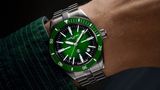 Favre Leuba 00.20308.101.03.200 Deep Raider Renaissance Green Dial on Bracelet image 2 thumbnail