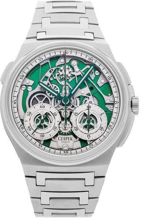 Czapek 1616 Antarctique Rattrapante Mystery Green 42.5mm Stainless Steel