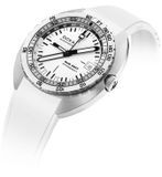 DOXA 855.10.011.23 SUB 250T GMT Whitepearl On White Rubber Strap image 1 thumbnail