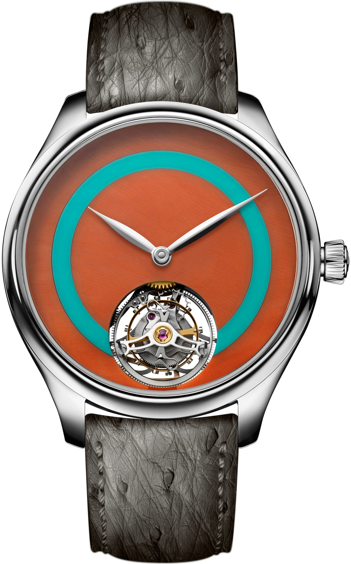 H. Moser & Cie. 1805-1207 Endeavour Tourbillon Coral Turquoise