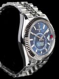 Rolex Sky-Dweller Blue 42mm Stainless Jubilee Watch 336934 image 1 thumbnail