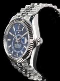 Rolex Sky-Dweller Blue 42mm Stainless Jubilee Watch 336934 image 2 thumbnail