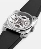 Bell & Ross BR03A-GR-SKST/SRB BR-03 Skeleton Grey Steel image 3 thumbnail