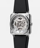 Bell & Ross BR03A-GR-SKST/SRB BR-03 Skeleton Grey Steel image 2 thumbnail