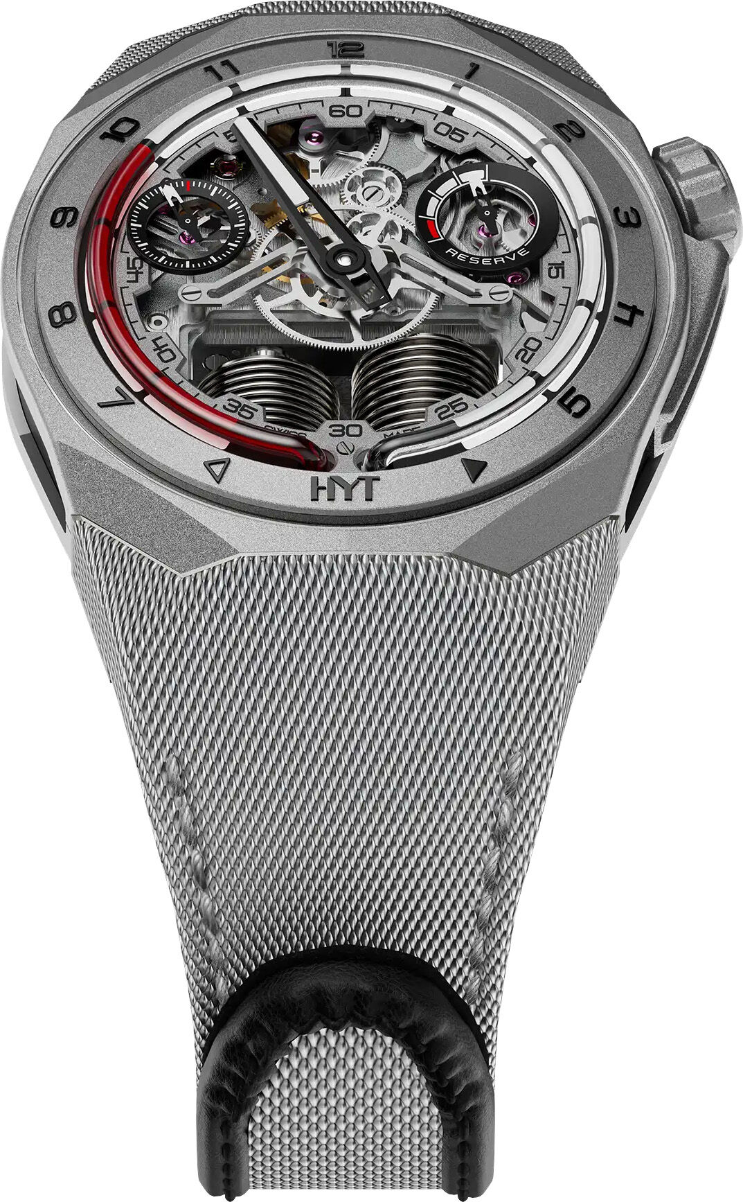 HYT S1 Beadblasted Titanium Red
