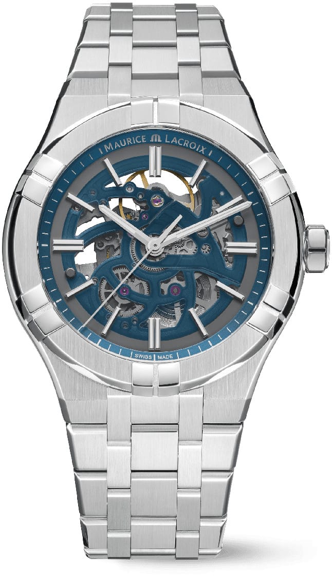 Maurice Lacroix AI6008-SS002-031-1 Automatic Skeleton