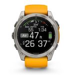 Garmin 010-02905-10 Fenix 8 51mm AMOLED Sapphire Titanium image 7 thumbnail