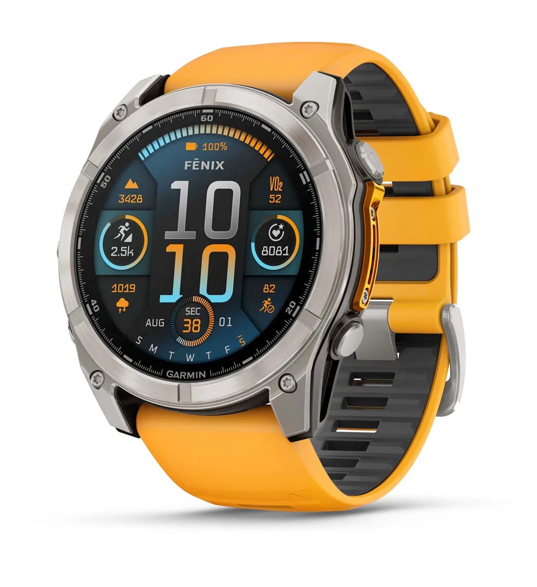 Garmin 010-02905-10 Fenix 8 51mm AMOLED Sapphire Titanium