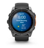 Garmin 010-02905-00 Fenix 8 51mm AMOLED Slate Gray image 1 thumbnail