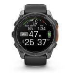 Garmin 010-02905-00 Fenix 8 51mm AMOLED Slate Gray image 7 thumbnail