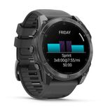 Garmin 010-02905-00 Fenix 8 51mm AMOLED Slate Gray image 2 thumbnail