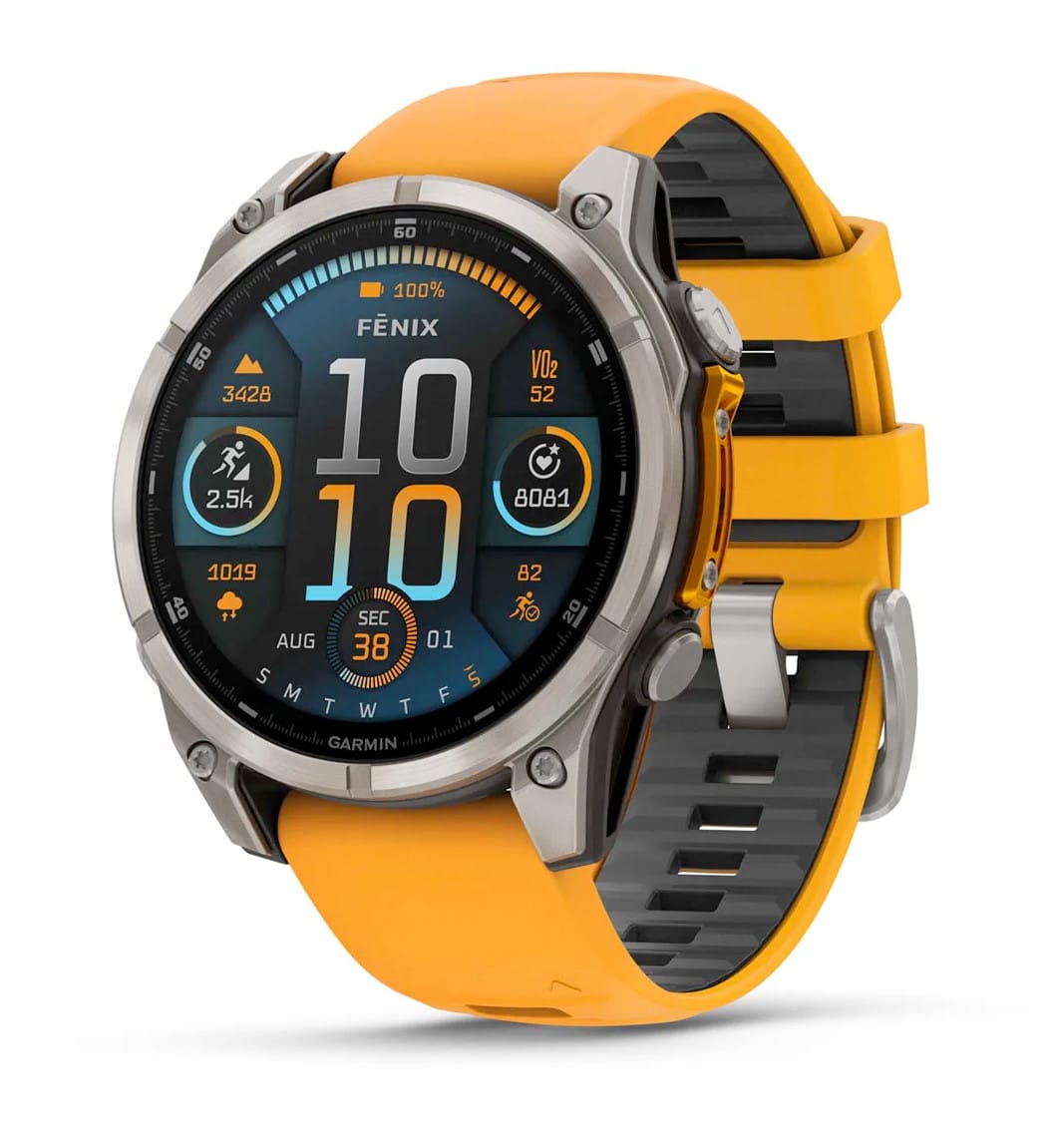 Garmin 010-02904-10 Fenix 8 47mm AMOLED Sapphire Titanium