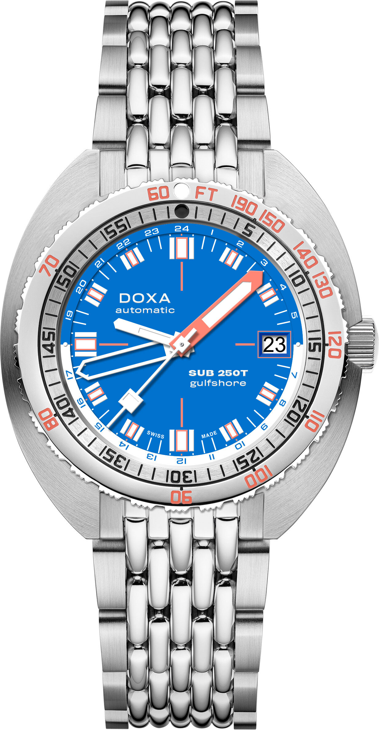 DOXA SUB 250T GMT Gulfshore Limited Edition 855.10.231.10-SE11