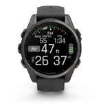 Garmin 010-02903-20 Fenix 8 43mm AMOLED Sapphire Carbon Gray DLC Titanium image 7 thumbnail