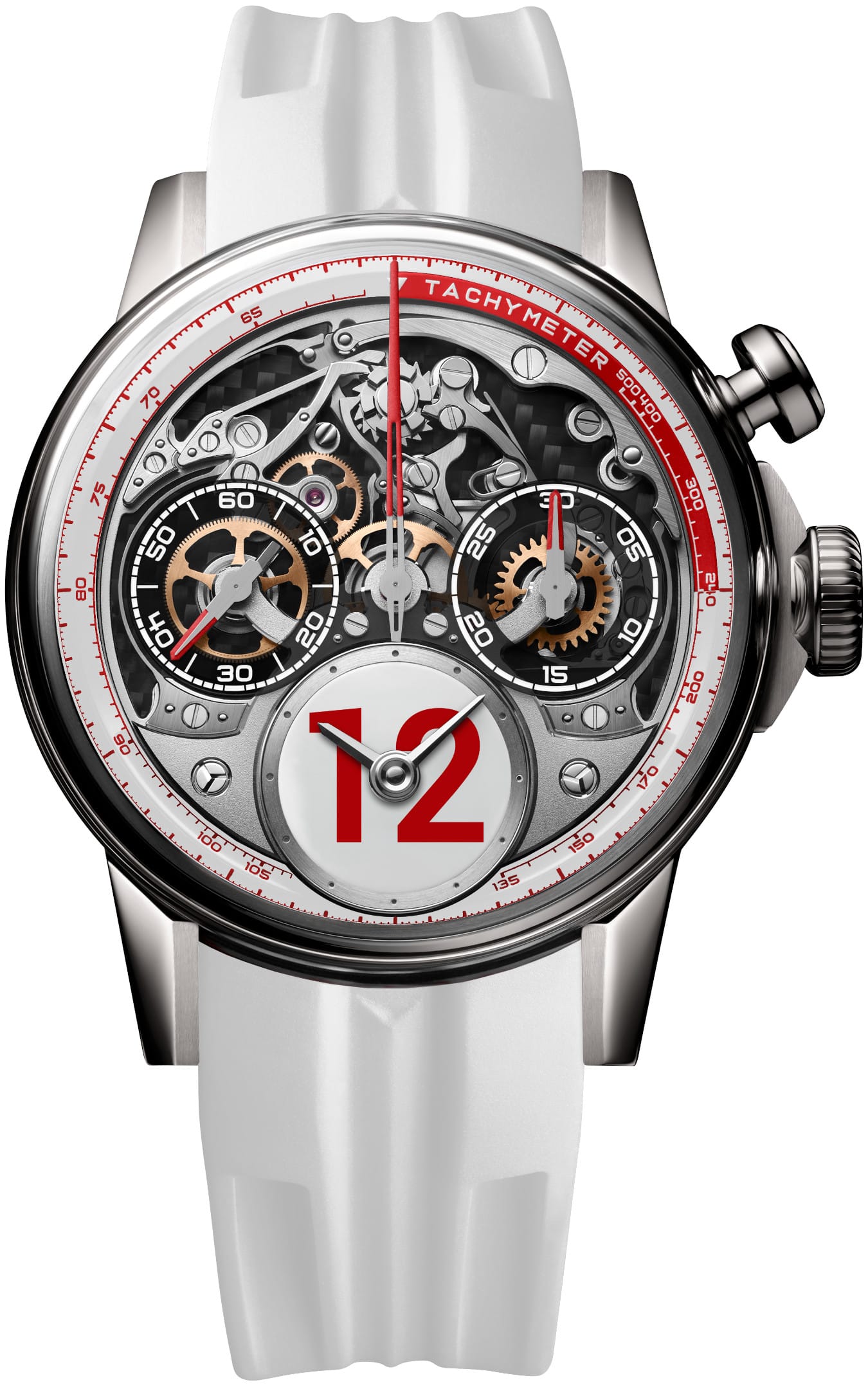 Louis Moinet LM-96.20.WF Time To Race White Fuji