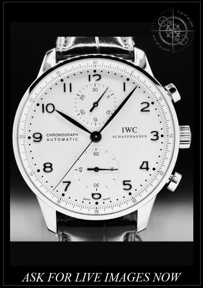 IWC 3714 Portuguese Chronograph