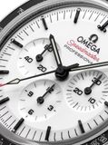 Omega Speedmaster Moonwatch Professional White Dial on Leather Strap image 3 thumbnail