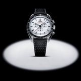 Omega Speedmaster Moonwatch Professional White Dial on Leather Strap image 5 thumbnail