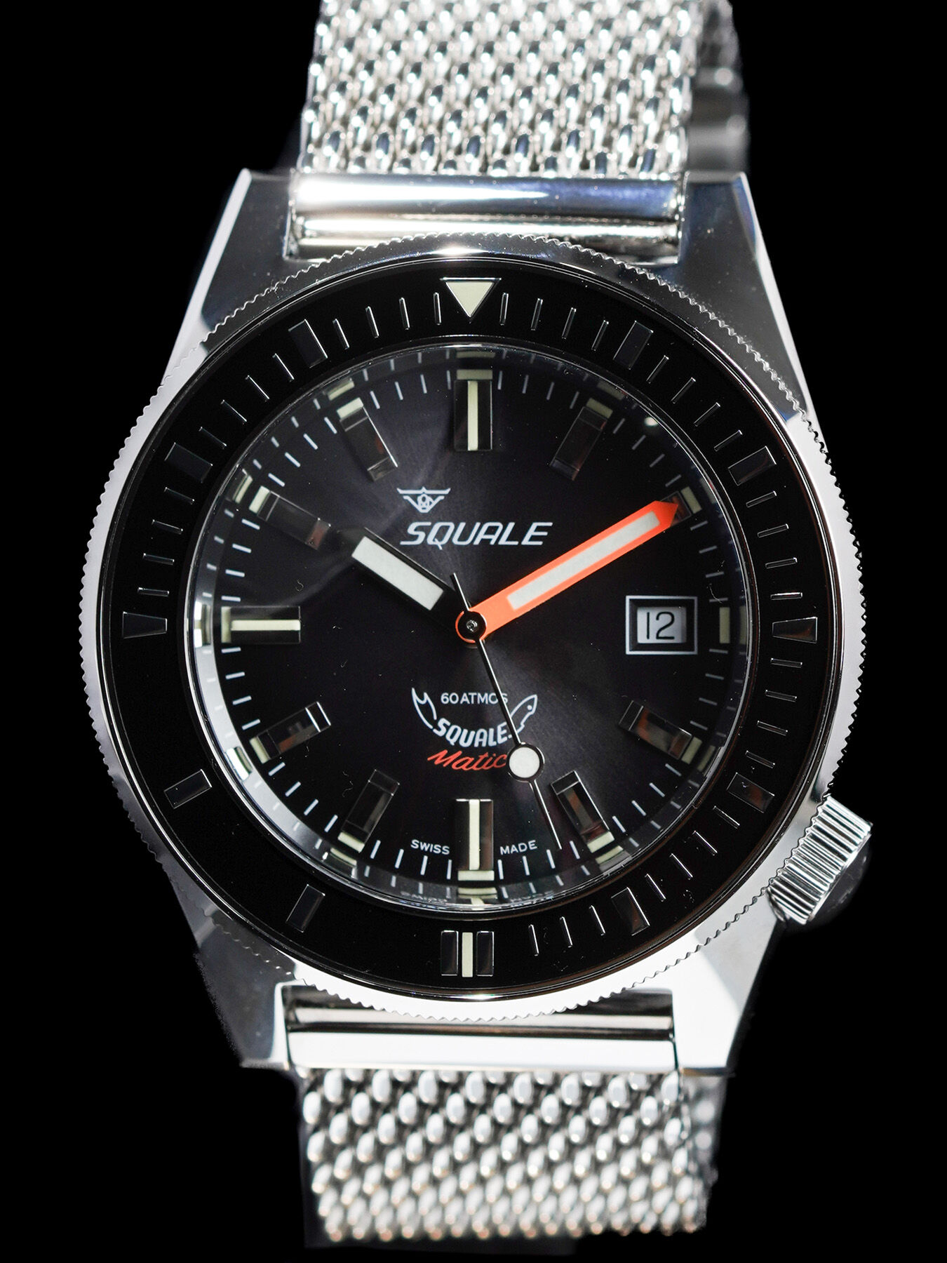 Squale Matic On Bracelet MATICXSA.ME22