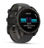 Garmin 010-02904-20 Fenix 8 47mm AMOLED Sapphire Carbon image 2 thumbnail