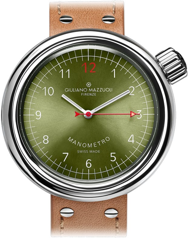 Giuliano Mazzuoli Manometro Moss Green Compressed