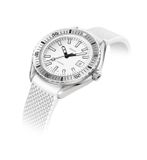 DOXA SUB 200 Whitepearl 796.10.011.23 On White Rubber Strap image 2 thumbnail