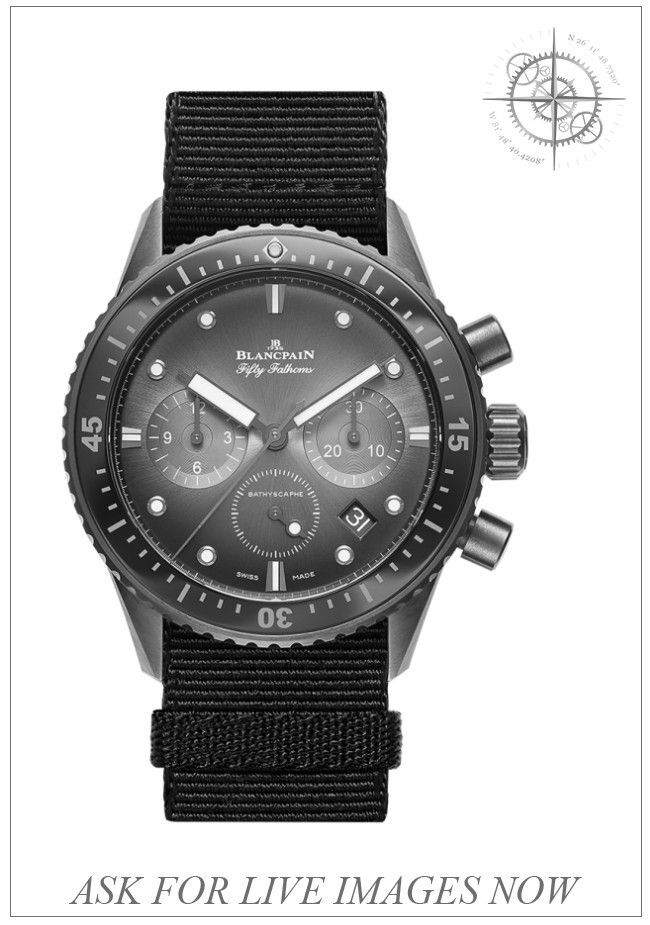 Blancpain 5200 0153 NABA Fifty Fathoms Bathyscaphe Chronographe Flyback On Nato Strap
