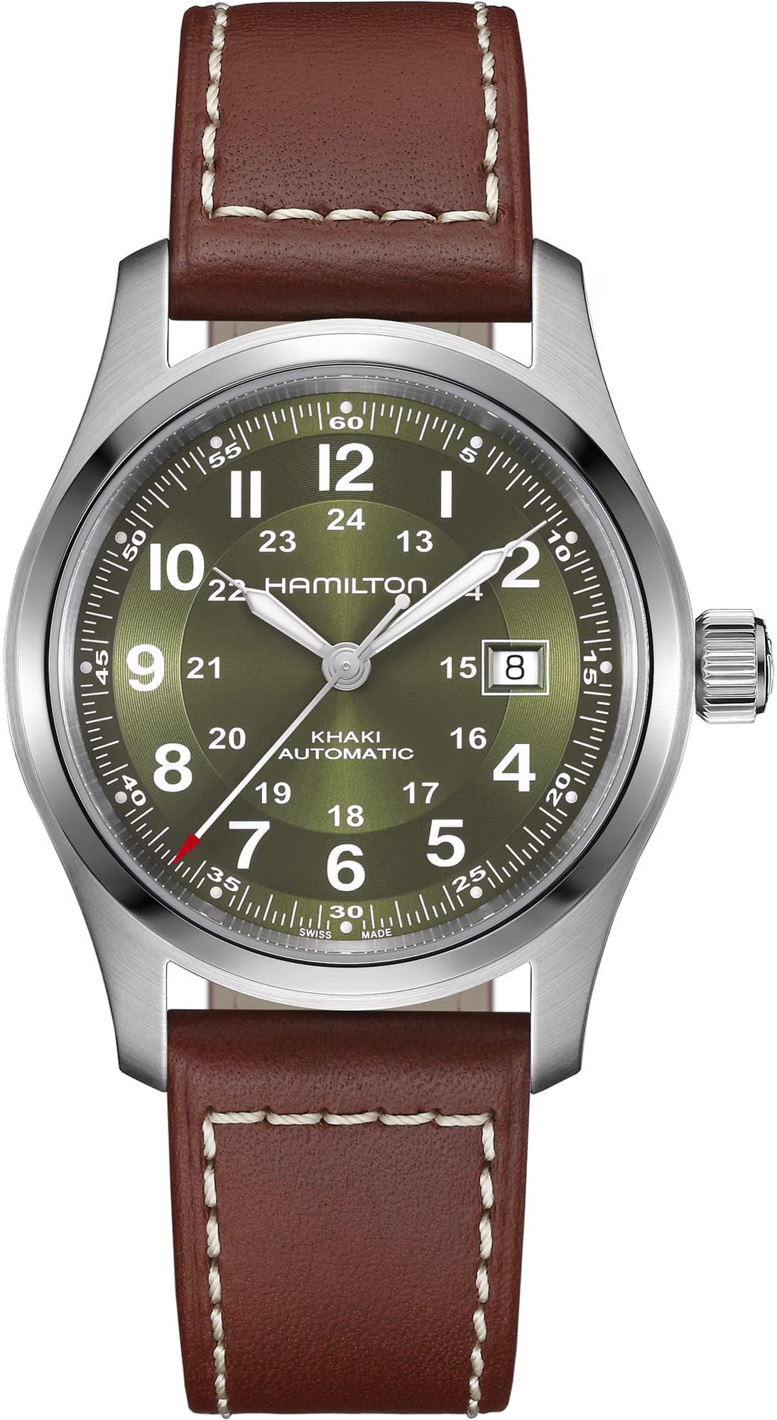 Hamilton H70605560 Khaki Field Auto 42mm