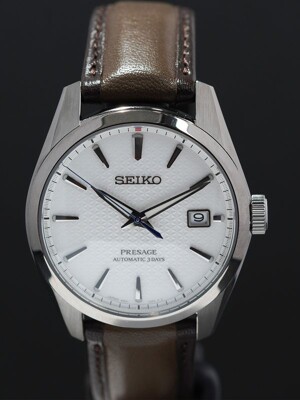 Seiko Presage SPB413 Sharp Edged Series White Dial Limited Edition