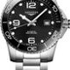Longines Hydroconquest Black Dial on Bracelet image 0 thumbnail